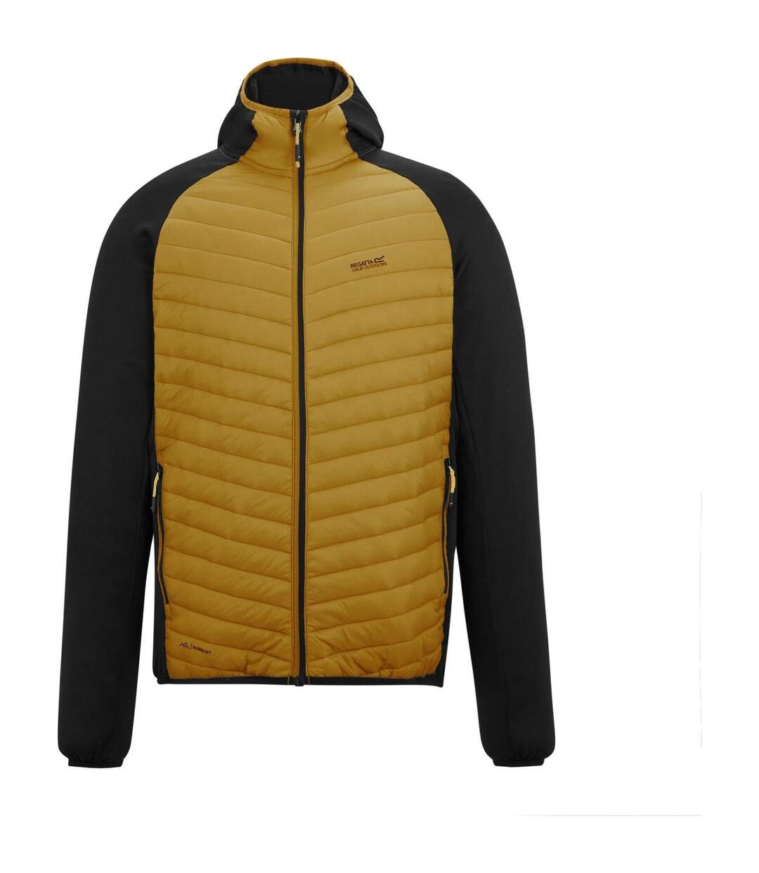 Veste Hybride Andreson Homme Jaune Vieil Or Noir Regatta-1