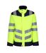 Mens Hi-vis Safety Jacket Yellow Navy Regatta-1
