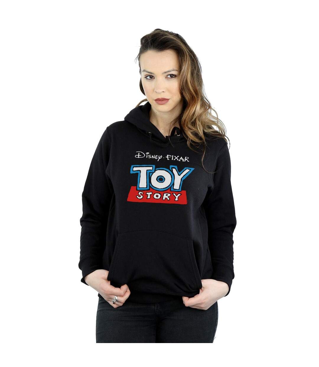Disney Sweat à capuche à logo Toy Story Womens/Ladies (Noir) - UTBI15298-2