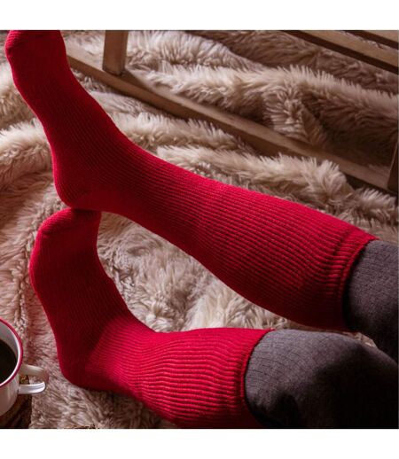 Mens Extra Long Thick Winter Warm Knee High Thermal Socks