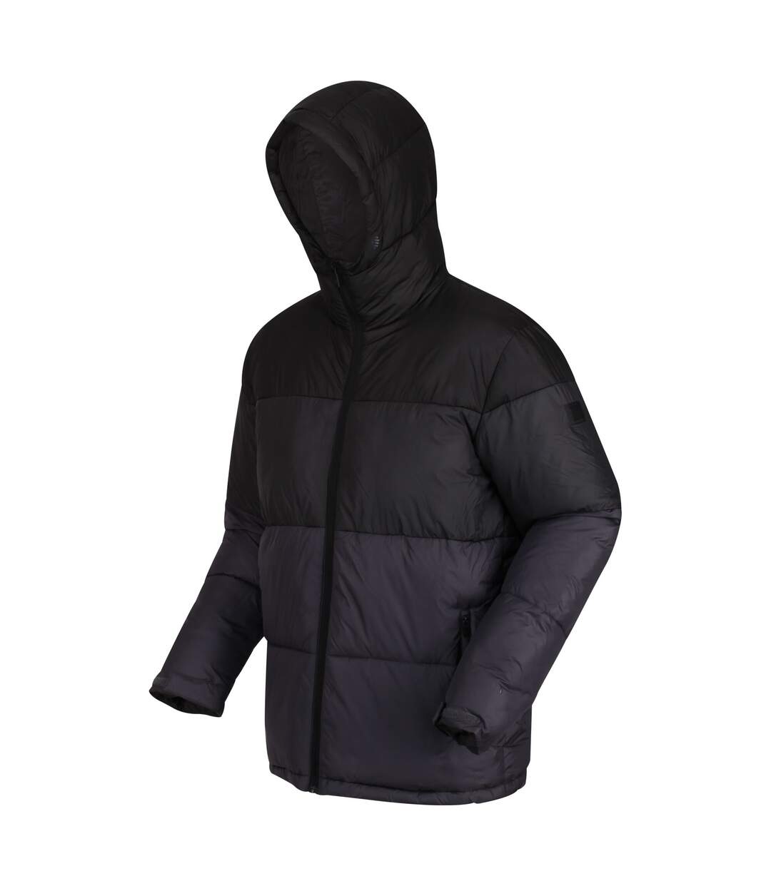 Mens Carnan Padded Jacket Black Ash Regatta-4