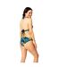 Womens/ladies Icon Venetian Bikini Bottoms Dark Jungle Biba-3