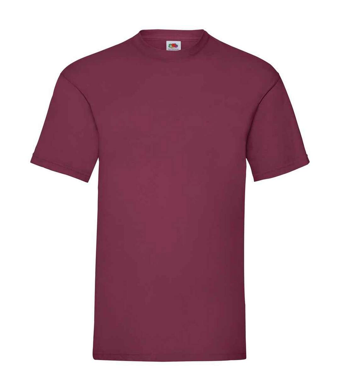 T-shirt valueweight homme bordeaux Fruit of the Loom