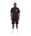 T-shirt Manches Courtes Motif/style Imprimé Graphique Homme Noir Glorious Gangsta-4