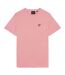 T-shirt Homme Rose Lyle & Scott-2