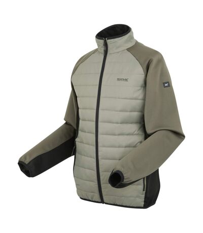 Veste Hybride Clumber Homme Sable Doré Marron Noir Regatta