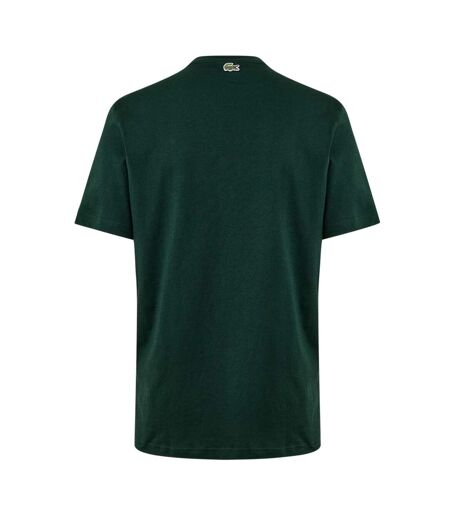 Mens Paris Logo T-shirt Dark Green Lacoste