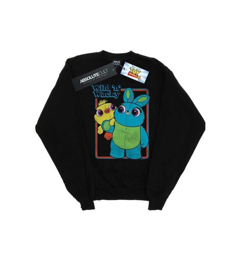 Disney Sweat Womens/Ladies Toy Story 4 Duck And Bunny Wild And Wacky Sweatshirt (Noir) - UTBI42052