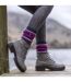 Ladies Thermal Lite Patterned Socks for Winter-5