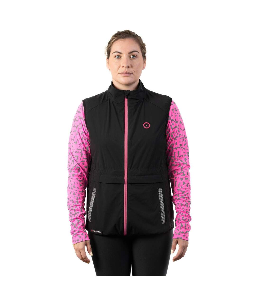 Veste sans manches adulte rose néon Bodylite Gear