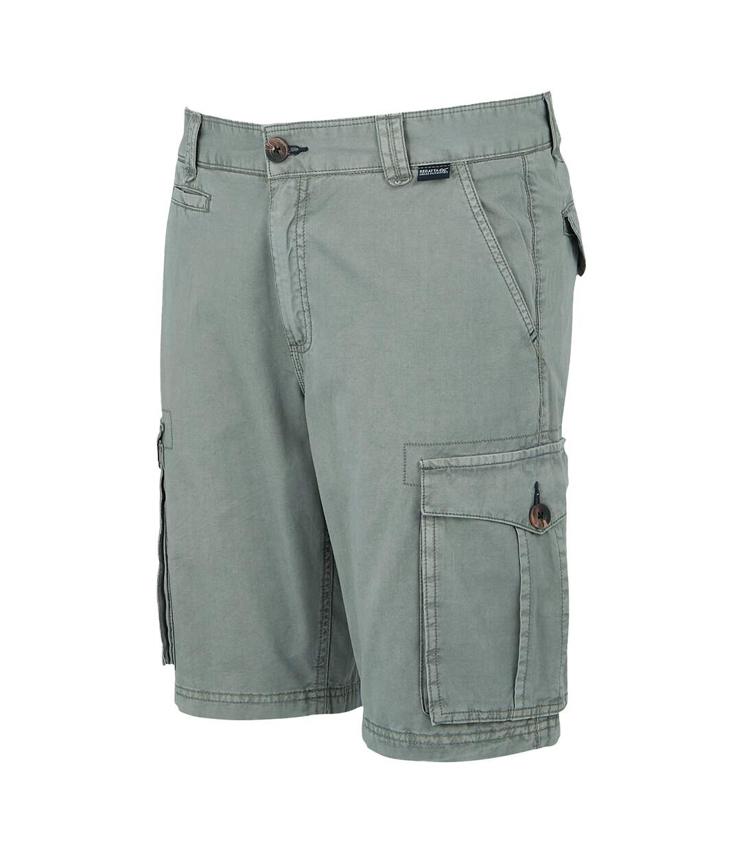 Short à poches shorebay homme gris orage Regatta-3