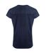 Womens/ladies pernille cut out t-shirt navy Weird Fish-2