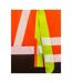 Unisex Adult Safety 3 Tone 3 Layer Jacket Fluorescent Yellow Fluorescent Orange Black Result Recycled-3