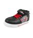 Childrens/kids Spider-man Ecological Leather Winter Snow Boots Black Red Leomil-1
