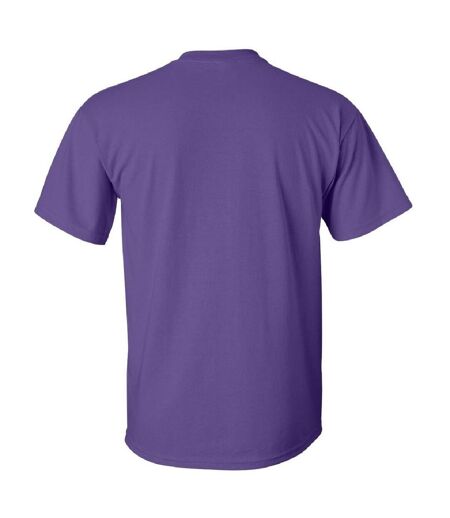 Gildan Mens Ultra Cotton Short Sleeve T-Shirt (Purple)