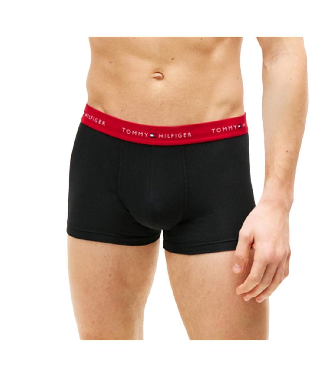 X3 boxers noir/rouge/vert/bleu  homme tommy hilfiger trunk - l-2