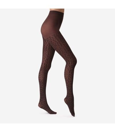Collant motif animalier Style