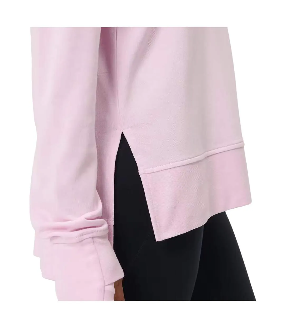 Sweat Motif/style Long After Class Femme Vieux Rose Sweaty Betty-4