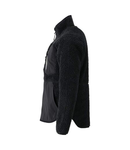 Mens Customized Zipped Jacket Black Mascot