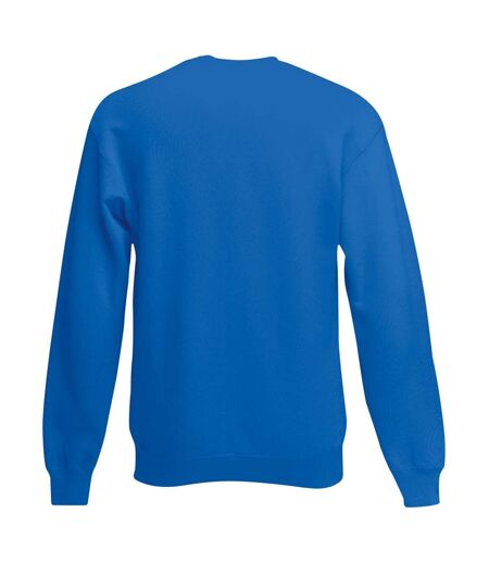 Fruit Of The Loom Mens Set-In Belcoro® Yarn Sweatshirt (Royal) - UTBC365