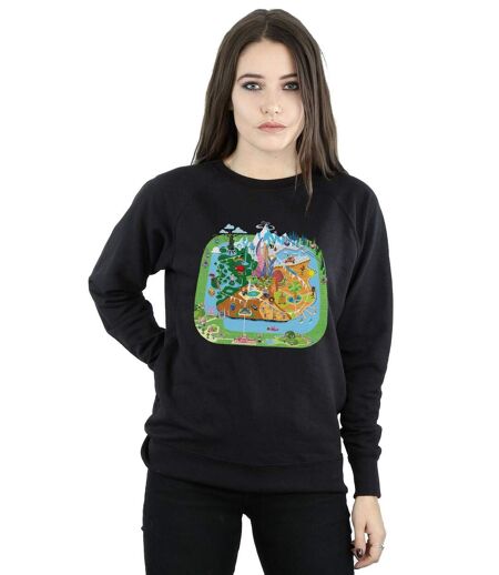 Disney Sweat-shirt Zootropolis City Femme/Ladies (Noir) - UTBI12210
