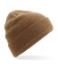 Bonnet marron clair Beechfield