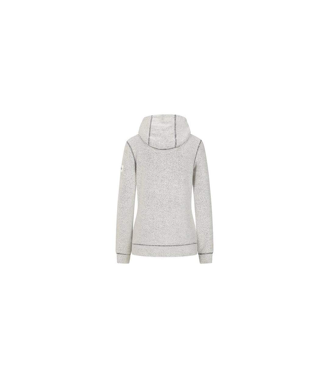 Veste À Capuche Femme Gris Chiné Lazy Jacks-3