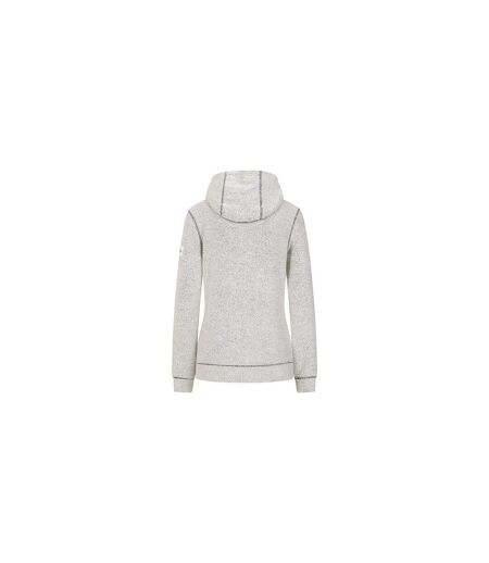 Veste À Capuche Femme Gris Chiné Lazy Jacks