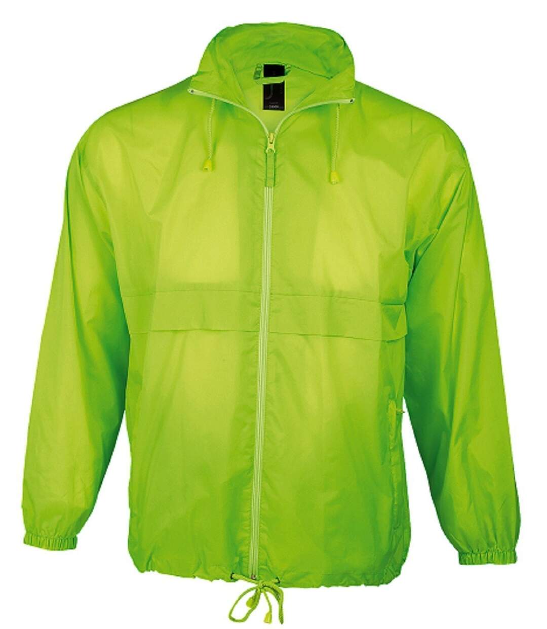 Veste coupe-vent imperméable - Unisexe - 32000 - vert citron fluo-2