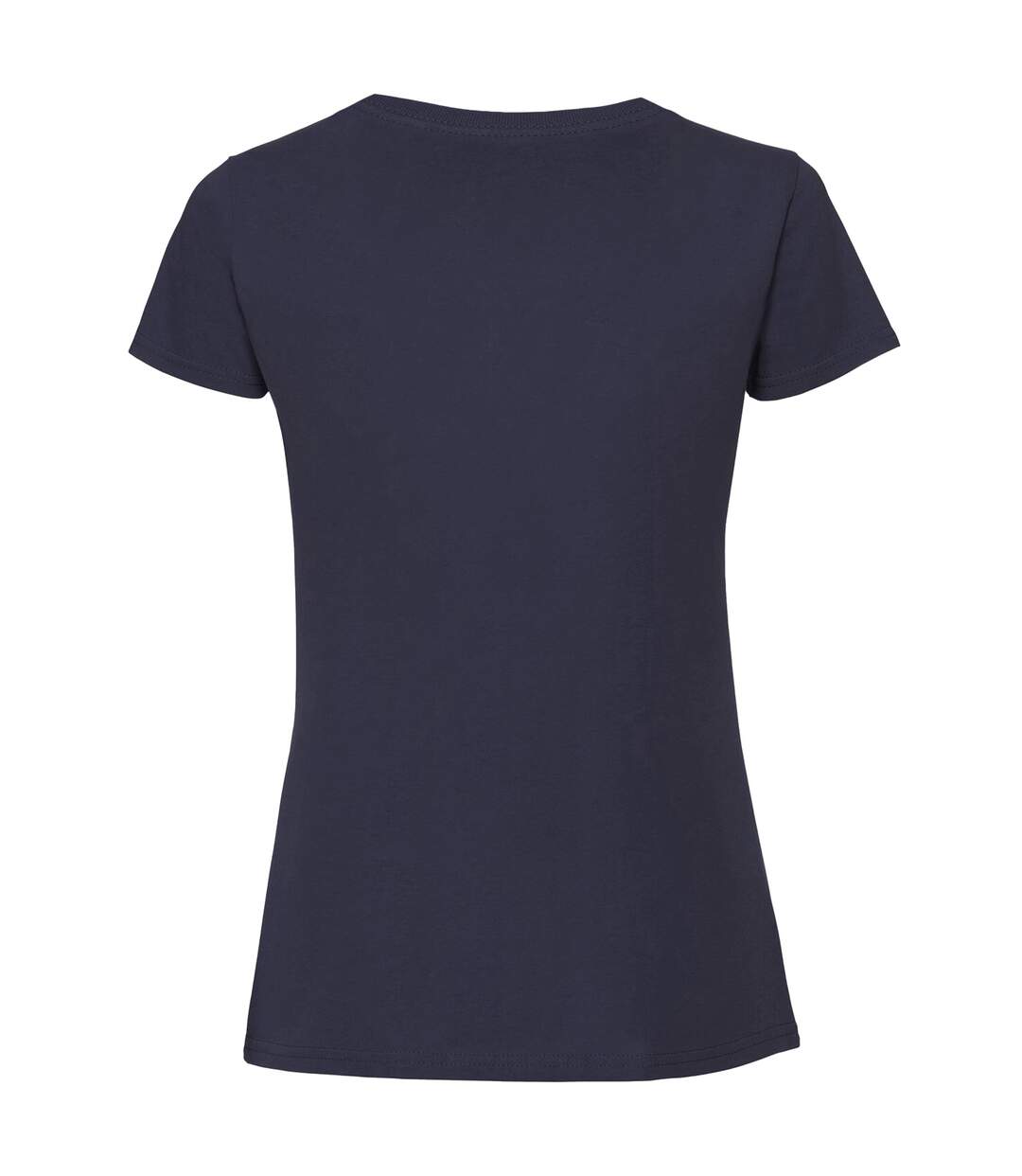 T-shirt ajusté femmes bleu marine Fruit of the Loom-2