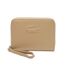 Portefeuille beige femme lacoste leather-1