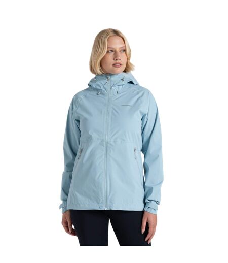 Veste imperméable bronte femme bleu ciel Craghoppers