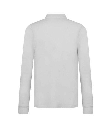 Polo Manches Longues Motif/style Logo Passerby Homme Blanc Boss