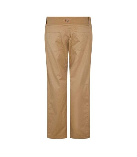 Womens/ladies Tailored Trousers Beige Puma