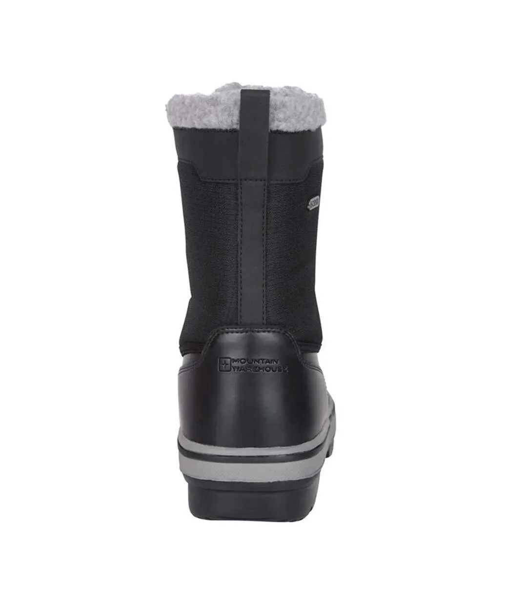 Mens Thermal Waterproof Snow Boots Black Mountain Warehouse-2
