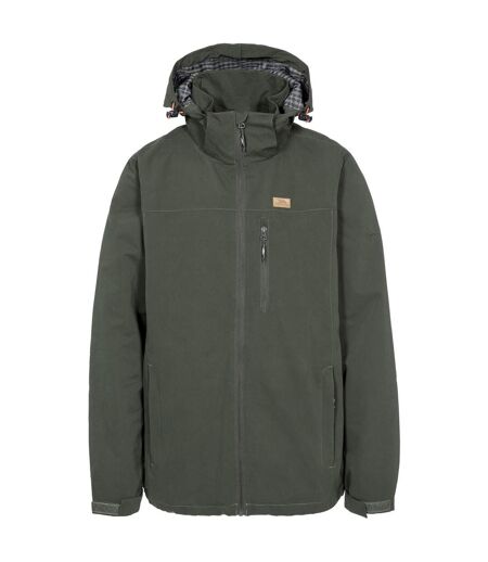 Veste Imperméable Weir Homme Vert Foncé Trespass