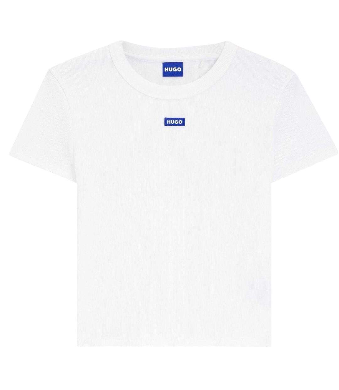 T-shirt Femme Blanc Hugo-2