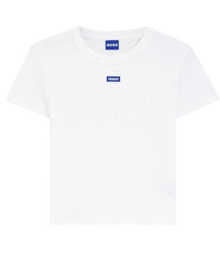 T-shirt Femme Blanc Hugo