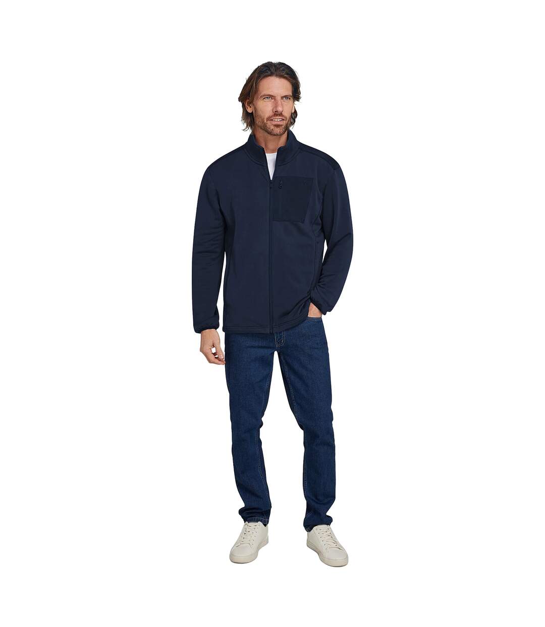 Veste tech homme bleu marine Raging Bull-3