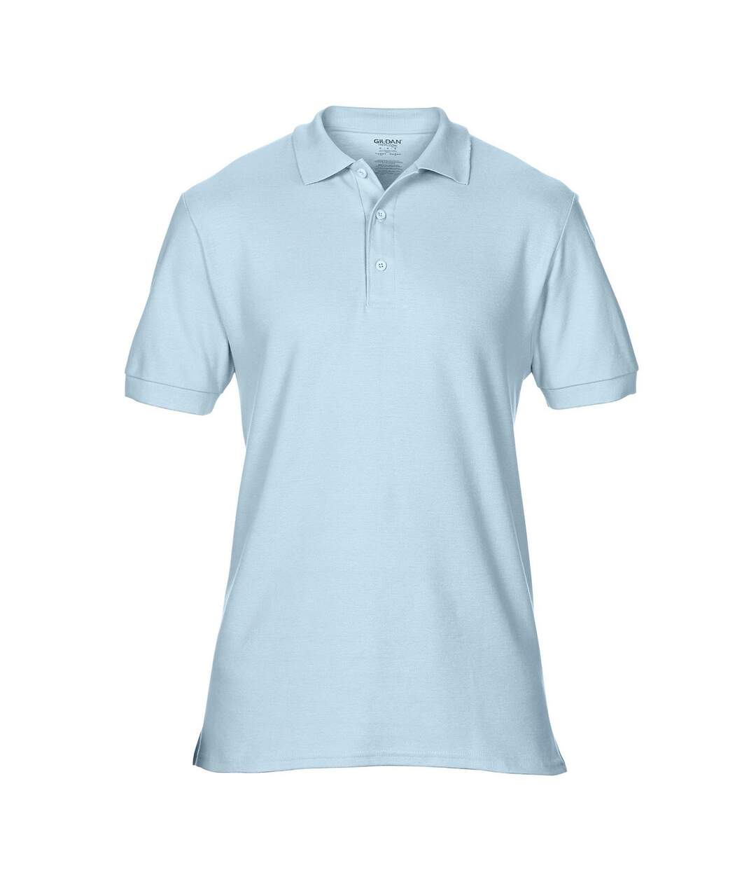 Polo de sport homme bleu clair Gildan-1