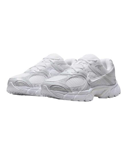 Mens Vomero Run 5 Mesh Trainers White Silver Nike