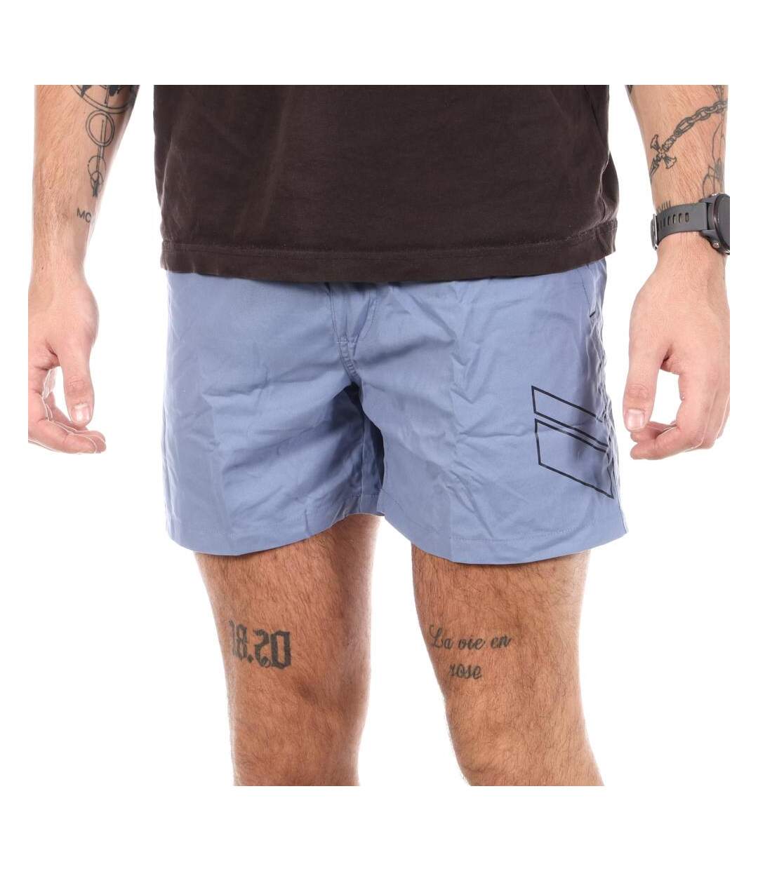 Short de bain bleu homme kaporal mali-1