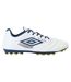 Mens tocco iv pro ag goat leather football boots white/poseidon/blazing yellow Umbro-3