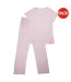 Ensemble De Vêtements De Détente Motif/style Côtelé Femme Beige Keanu-1