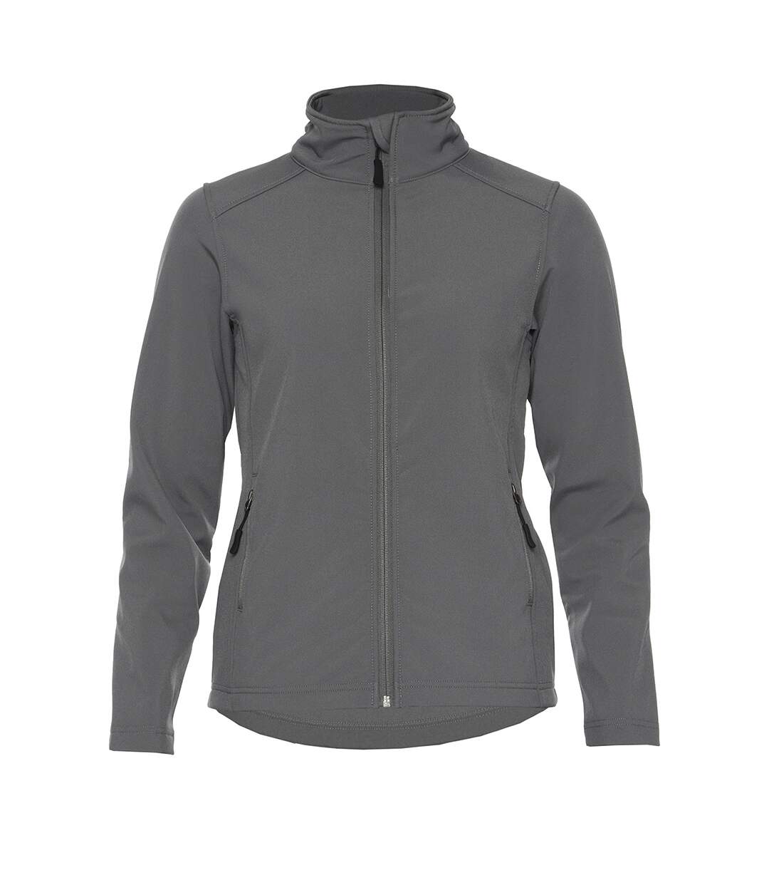 Veste softshell hammer femme gris Gildan-1