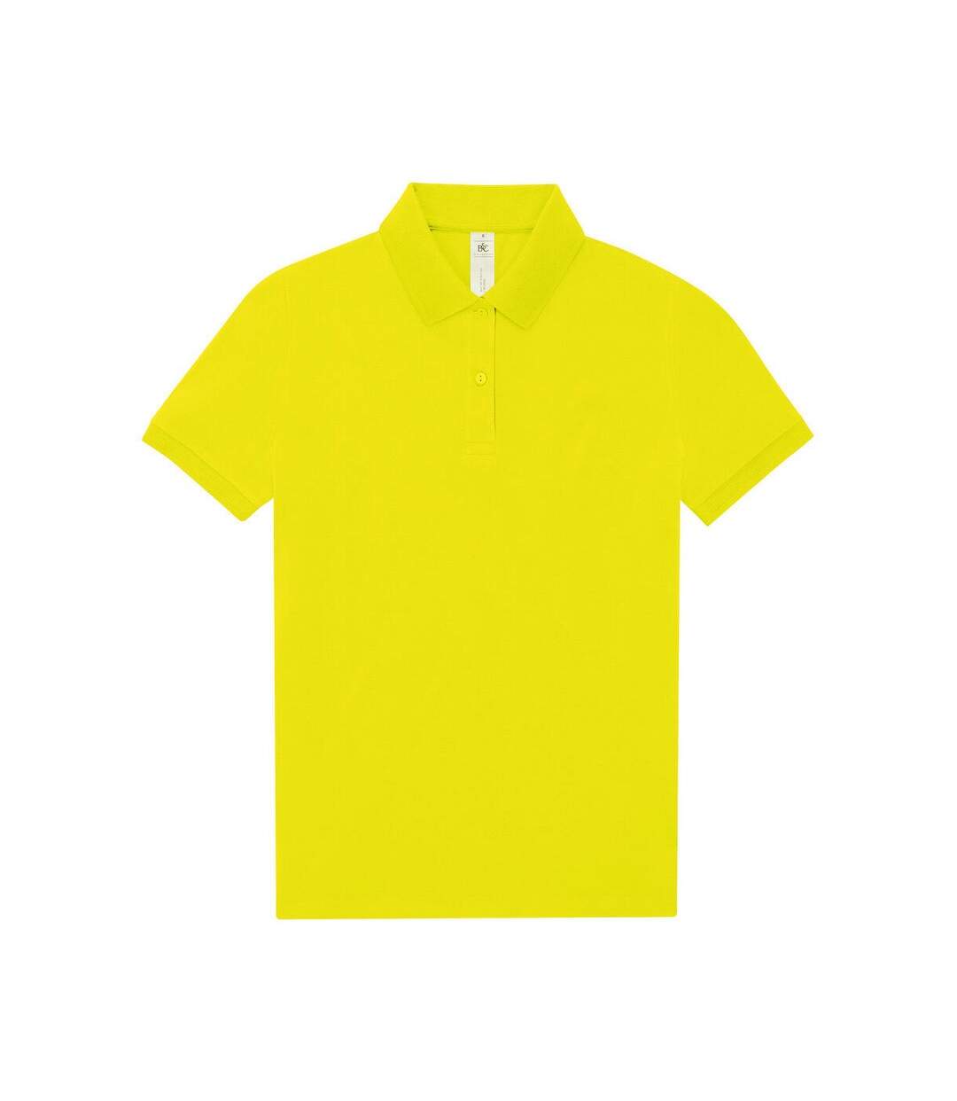 Womens/ladies My 180 Polo Shirt Pixel Lime B&C-1