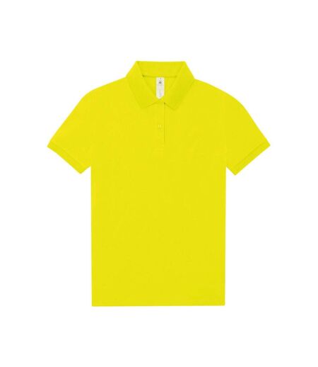 Womens/ladies My 180 Polo Shirt Pixel Lime B&C