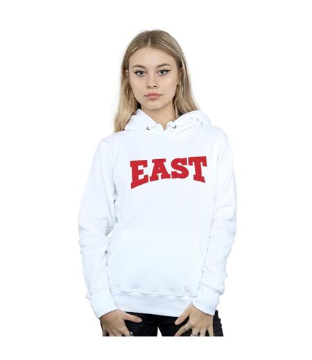 Disney Chandail à capuchon High School Musical The Musical East High pour femmes/femmes (Blanc) - UTBI9204