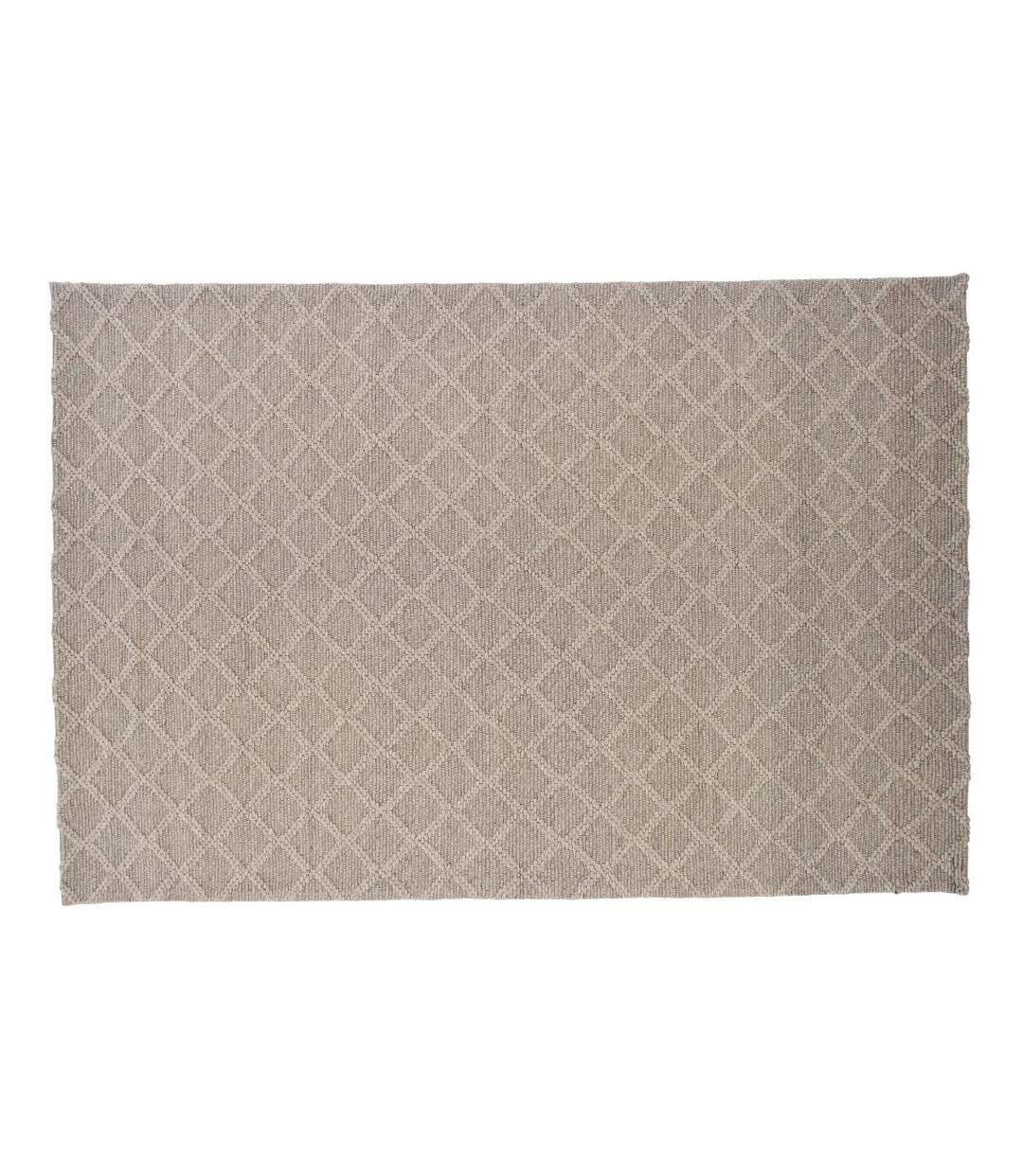 Tapis Déco en Laine Cloudy 200x300cm Beige-1