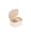 Boîte à Bijoux en Velours Enya 11cm Beige-2